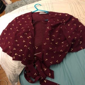 LF cherry crop top